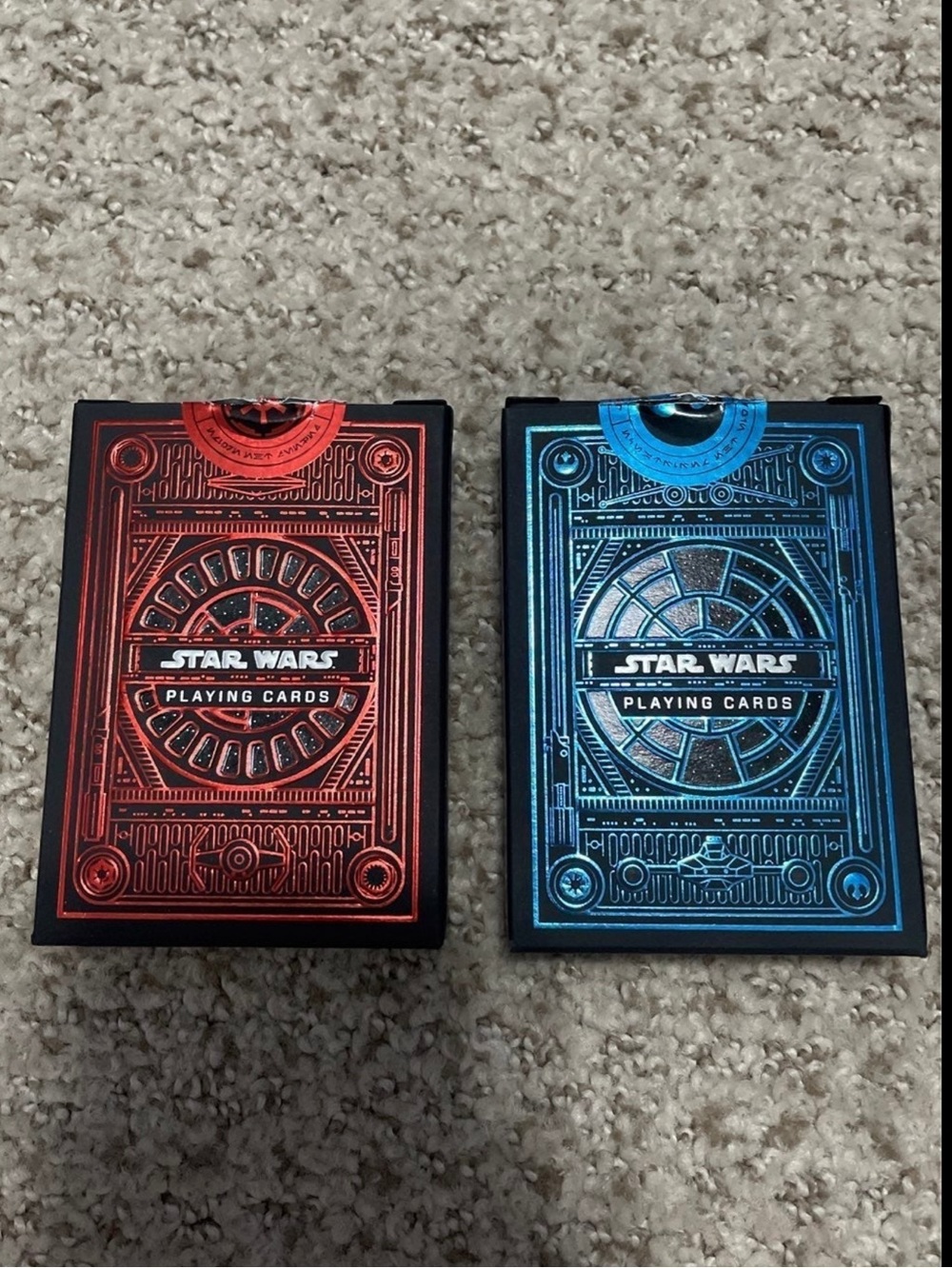 Sith Star Wars Playing Card reading